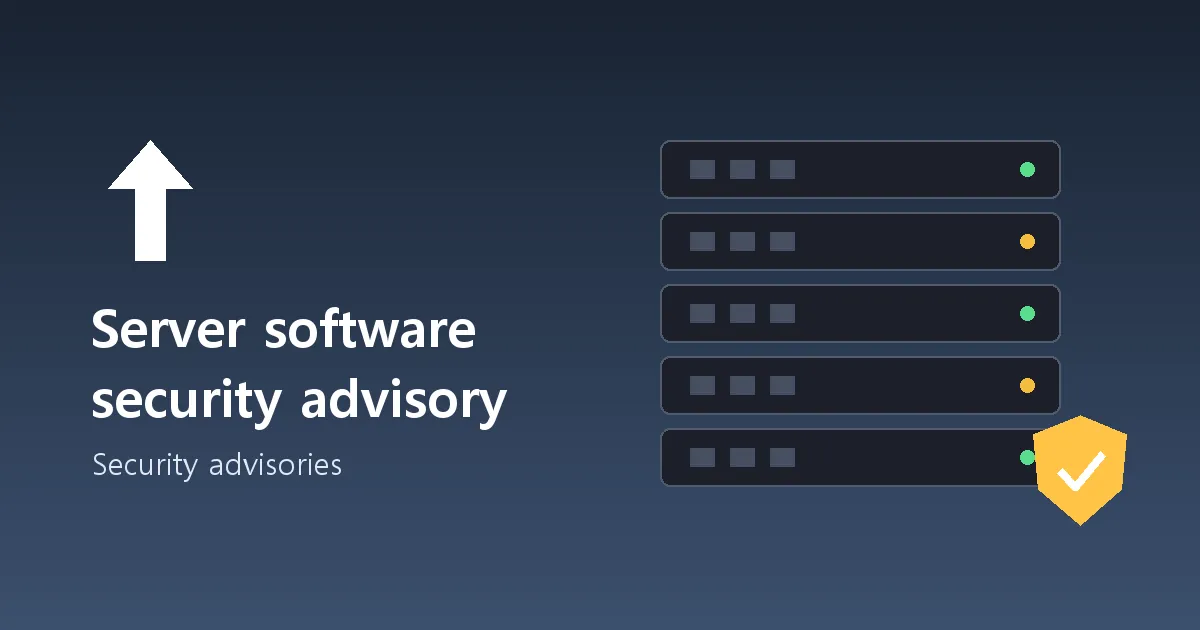 Illustration of a server rack and a database with a shield